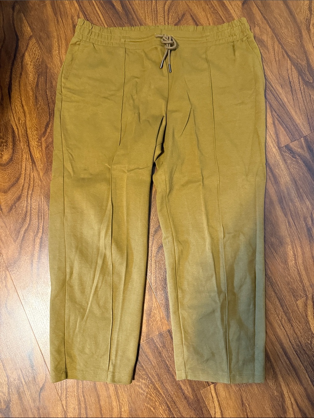 a new day Olive Green Drawstring Trousers